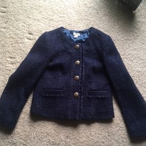 J. Crew Factory Tweed Blazer Size 2